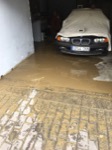 Vaciado de agua por inundación de garaje en Barcelona