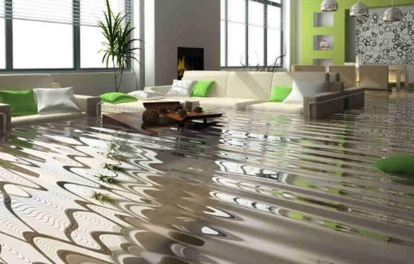 Limpiezas de agua por inundación
